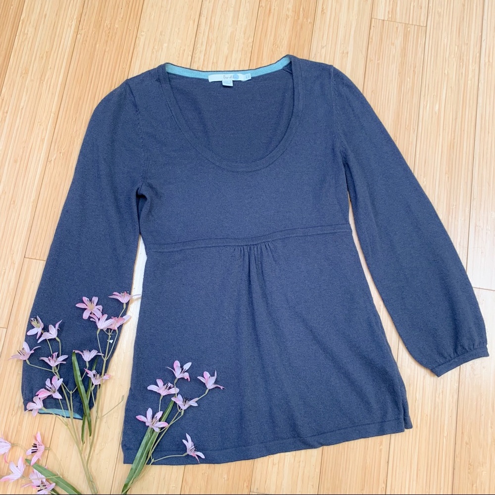 BODEN cashmere blend scoop neck sweater, 2.